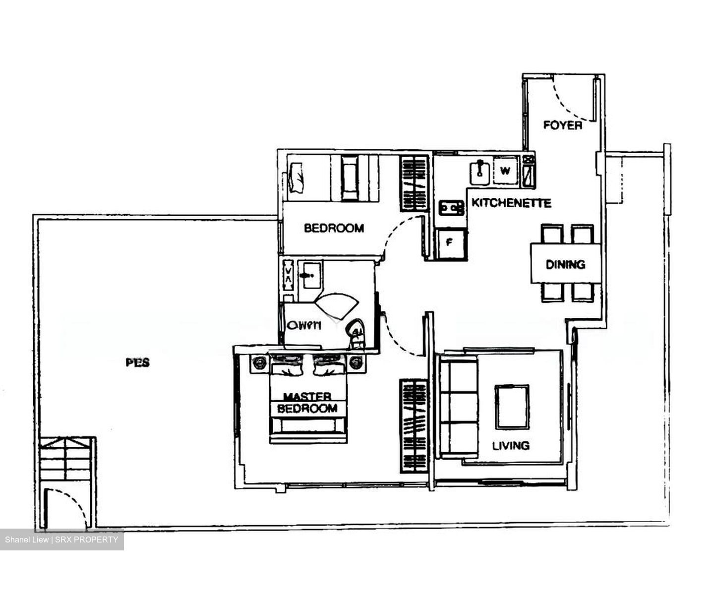 The Cristallo (D15), Apartment #518621671